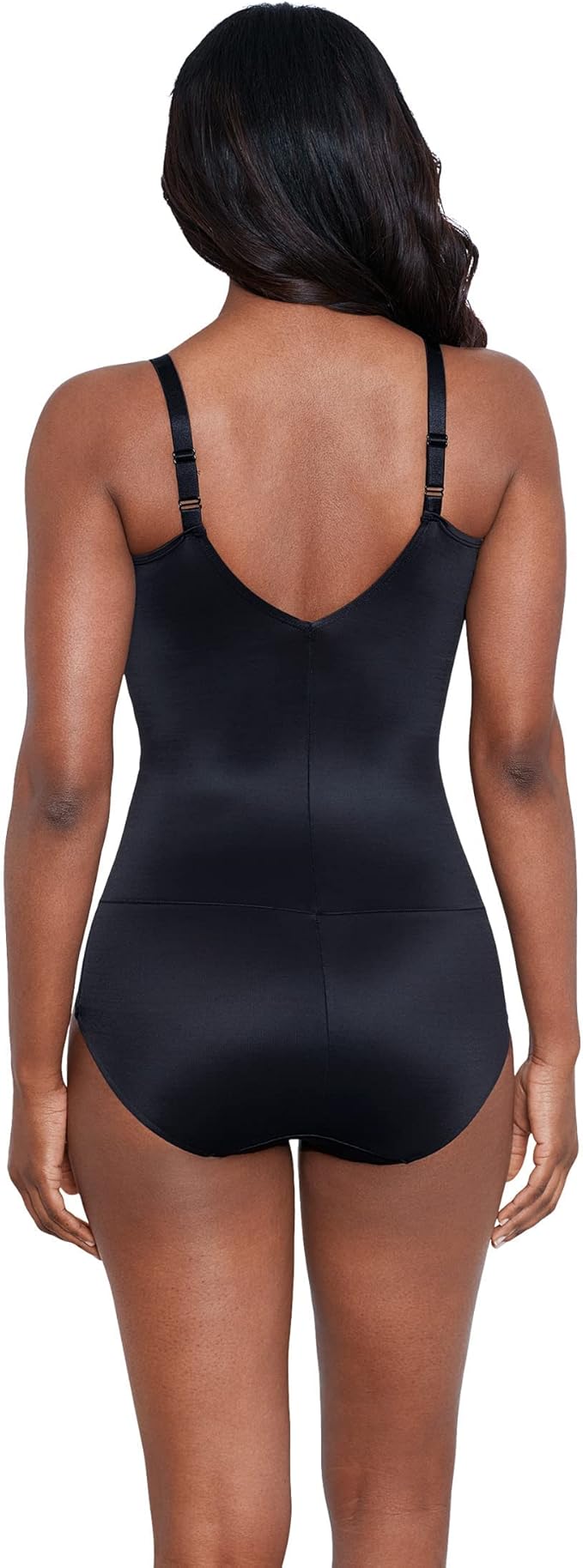 Miraclesuit Women's Shapewear Firm Comfy Control Body Briefer Warm Black Size L