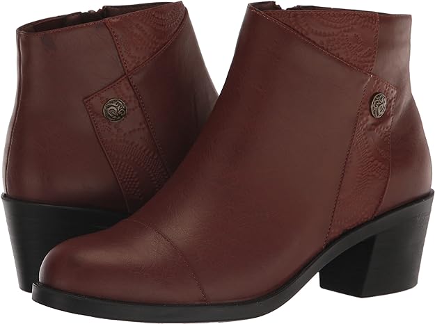 Easy Street Women's Bean Ankle Boots Color Tan Size 9M
