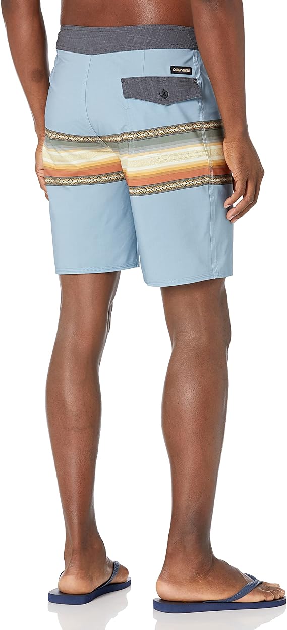Quiksilver Men's Surfsilk Sun Faded Board Shorts Color Citadel Blue Size 32