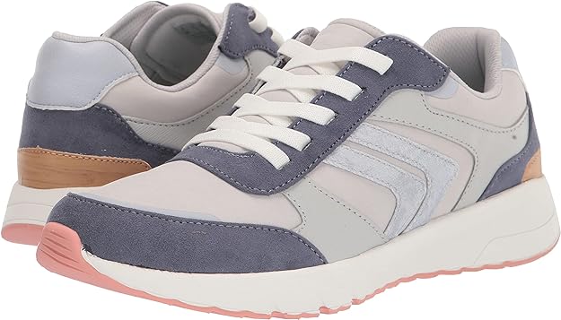 Dr. Scholl's Women's Back To It Slip-on Sneakers Color Vapor Grey Faux Leather/Fabric Size 7M