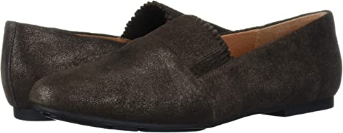 Gentle Souls by Kenneth Cole Women's Eugene Ruffle Flats Color Bronze Size 8M