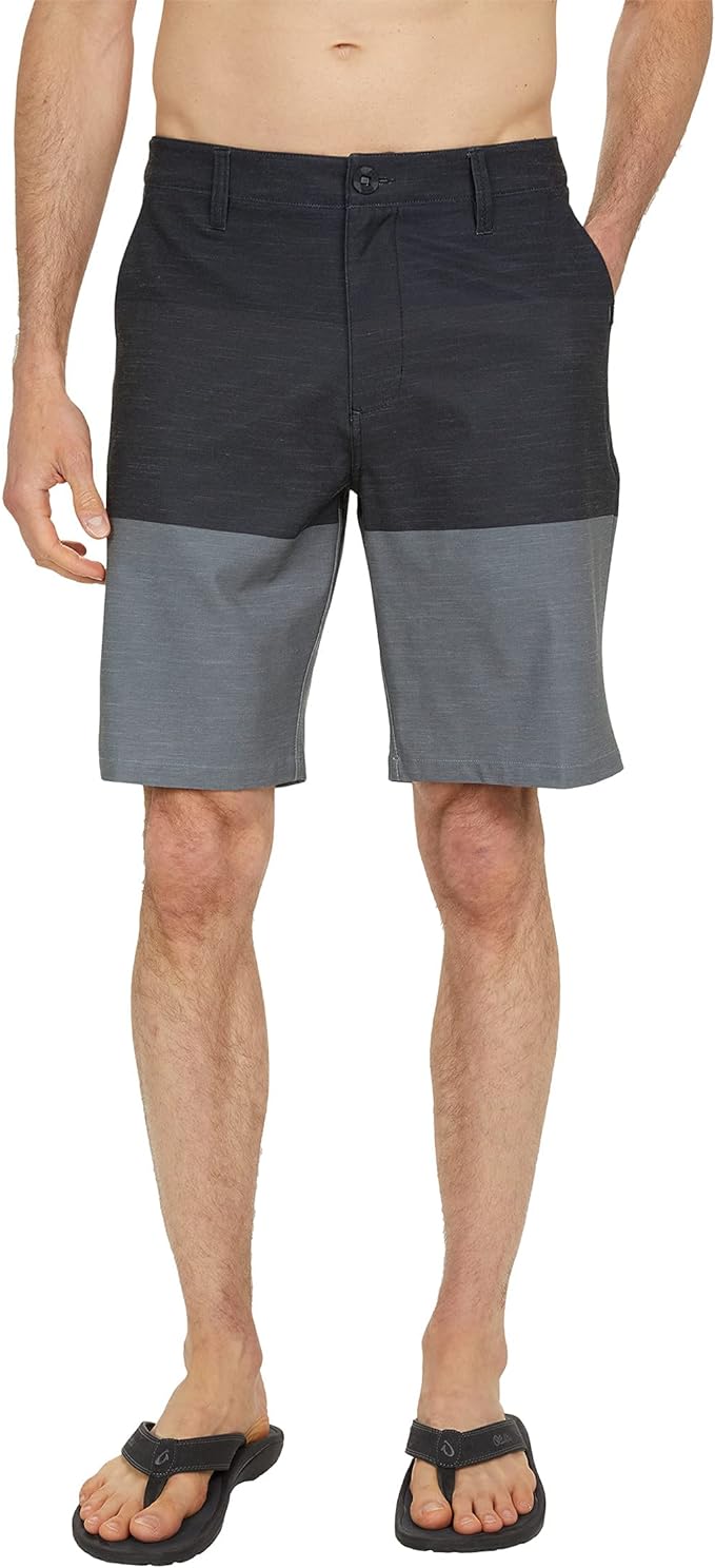 Rip Curl Mnn's Trifecta Boardwalk Shorts Color Gray Size 32