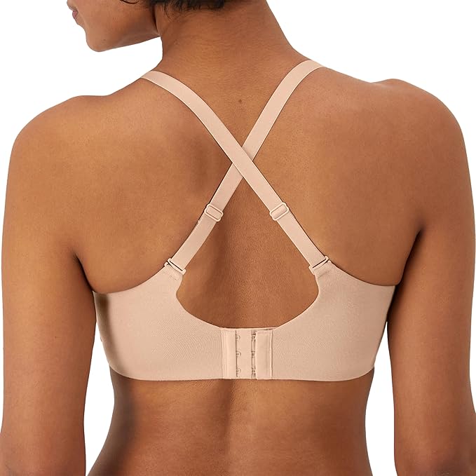 Bali Women's Breathe Wireless T-Shirt Bra Almond Size XL