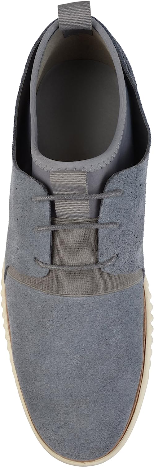 Vance Co. Men's Ludlow Comfort Foam Knit Lace-up Shoes Color Gray Size 9M