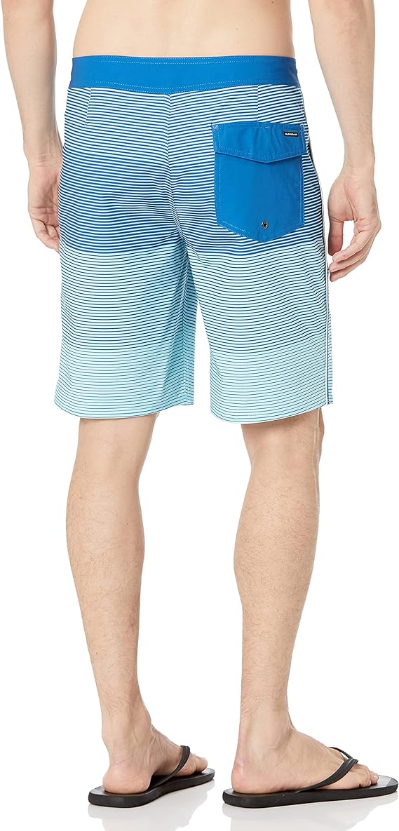 Quiksilver Men's Standard Surfsilk Stretch 20" Boardshort Swim Trunk Color Classic Blue Size 30