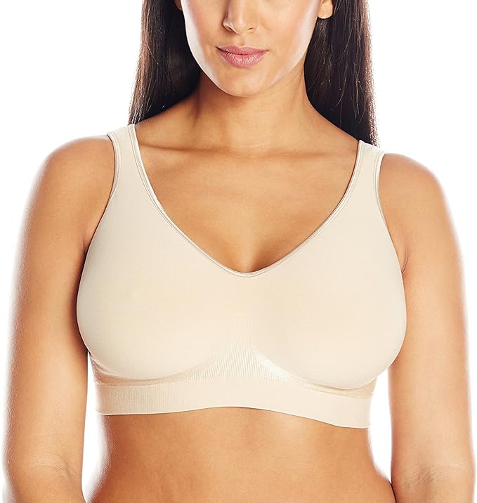 Bali Comfort Revolution Smart Size Wirefree Bra Color Light Beige Size S