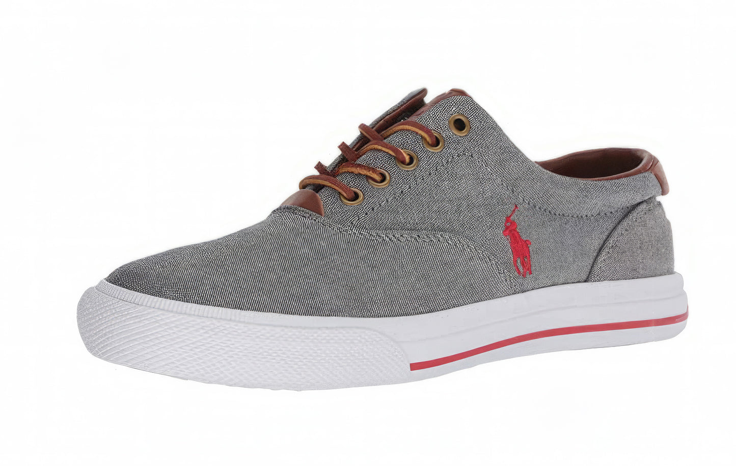 Polo Ralph Lauren Men's Vaughn Lace Sneaker Color Grey/Chambray Size 8