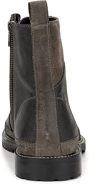 Reserved Footwear Men's Zero Fashion Motorcycle Casual Boots Color Black Size 9M