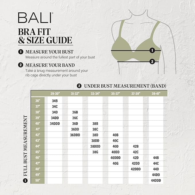 Bali Live It Up Seamless Underwire Full-Coverage T-Shirt Bra Taupe Nude Size 36DD