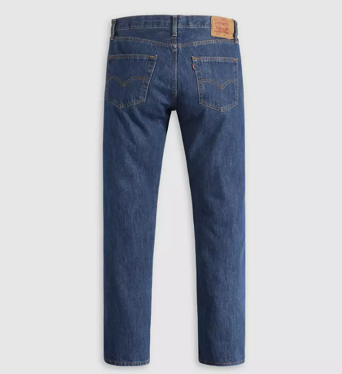 Levi's Men's 501 Original-Fit Jeans Dark Stonewash W38xL30