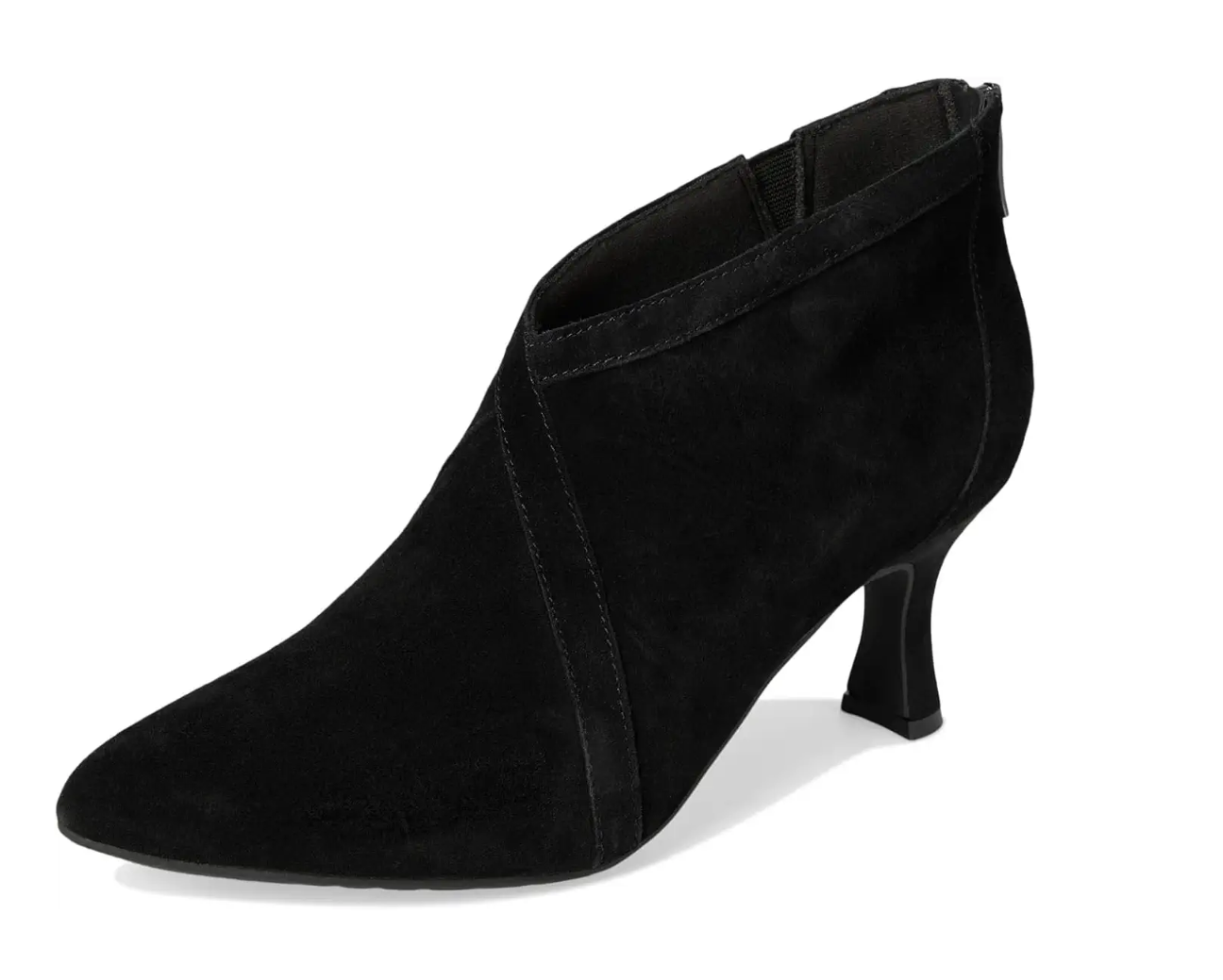 Clarks Women's Kataleyna Sol Boots Black Suede Size 7.5