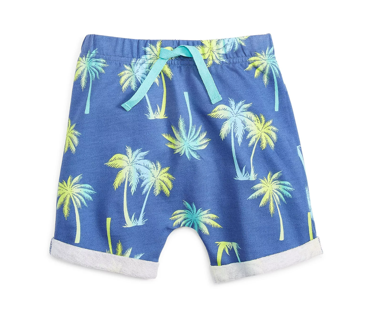 First Impressions Toddler Boys Palm Tree Shorts Color Skygaze Size 4T