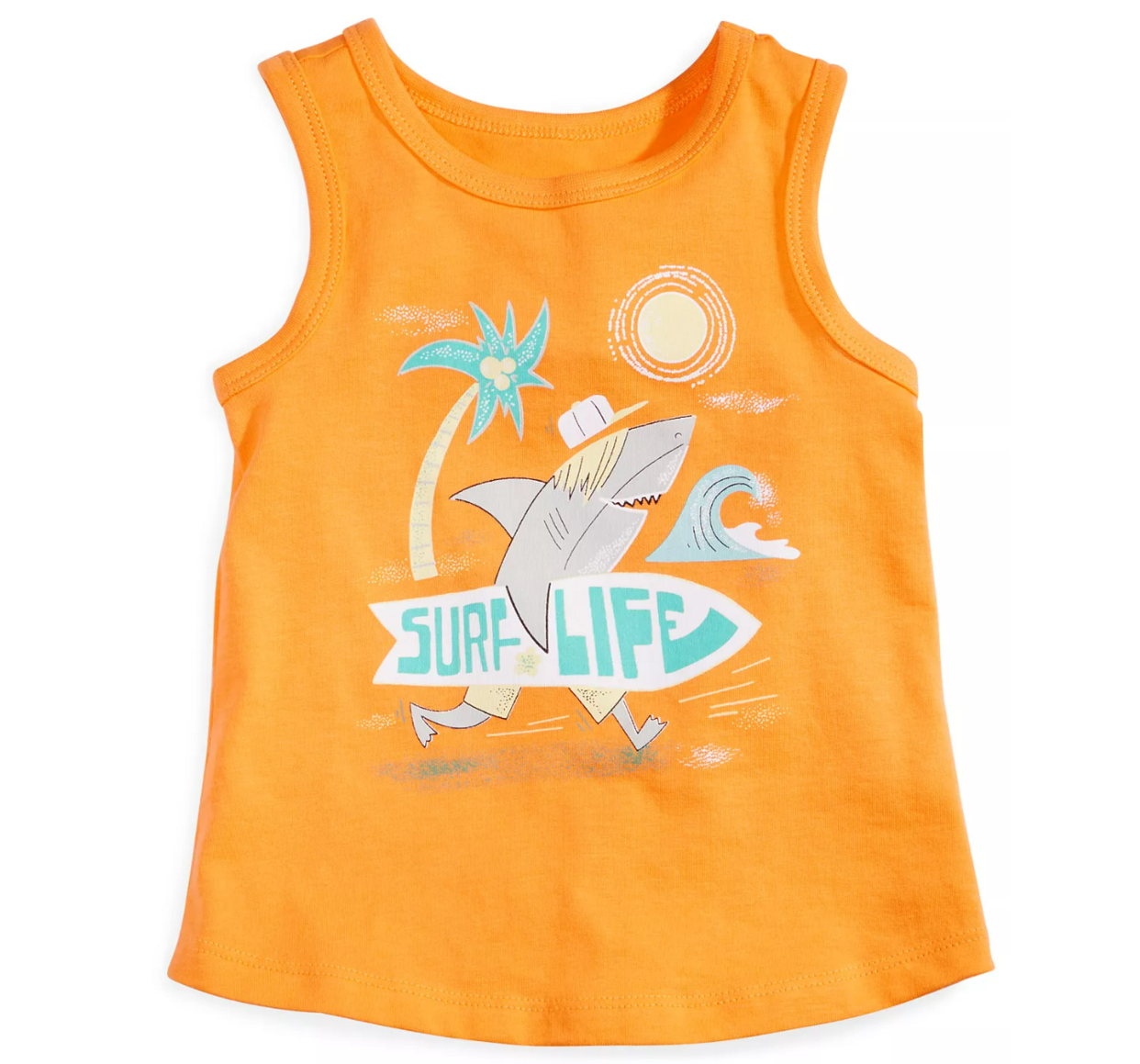 First Impressions Toddler Boys Girls Surf Life Island Tank Color Orange Size 4T