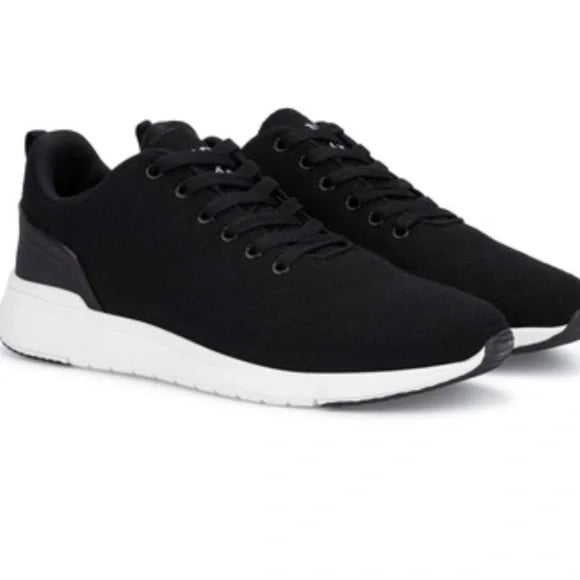 New York & Company Men's Nevin Walking Sneaker Color Black Size 10.5M