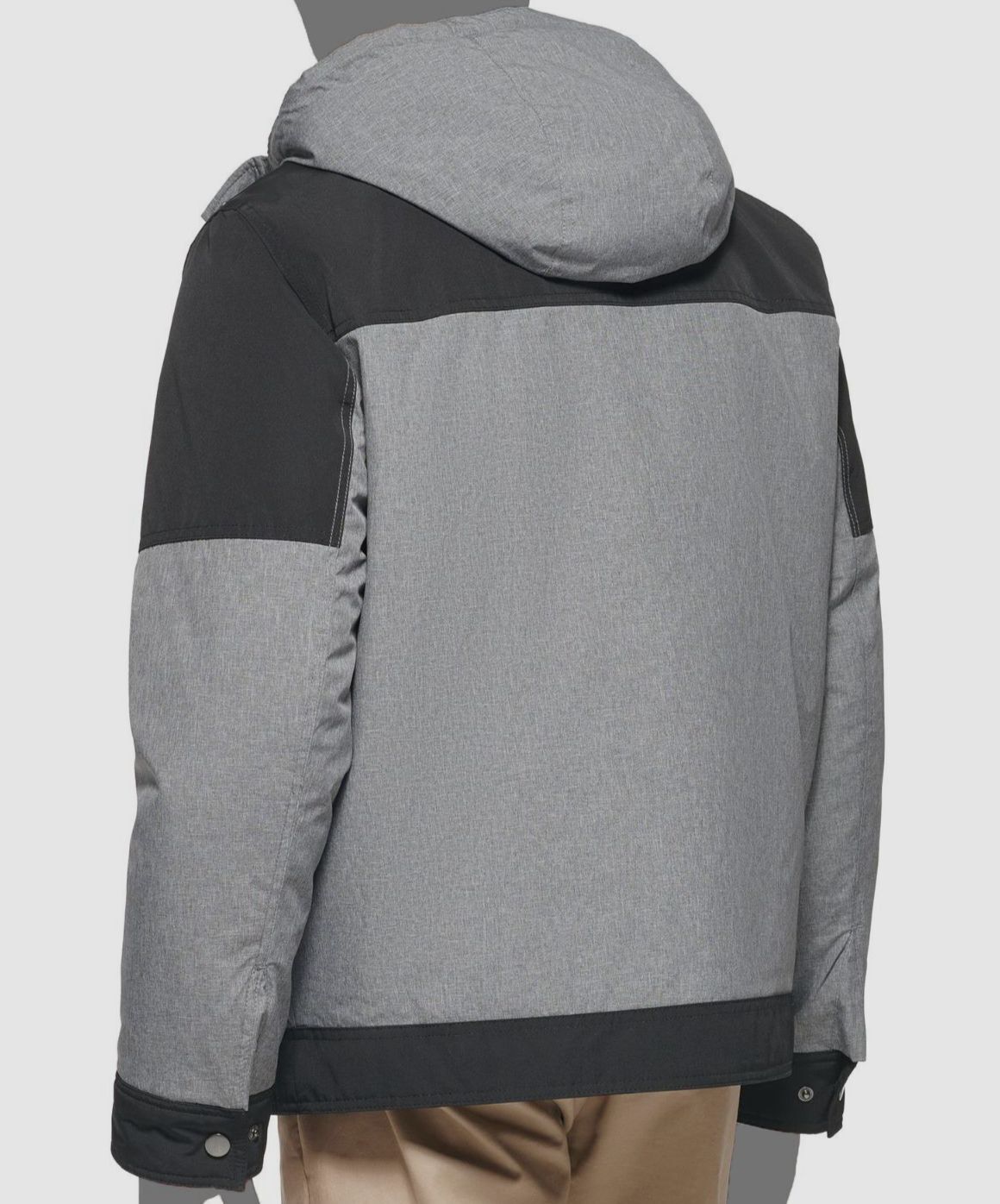 Club Room Men's 3-in-1 Hooded Jacket Color Ice Size XL