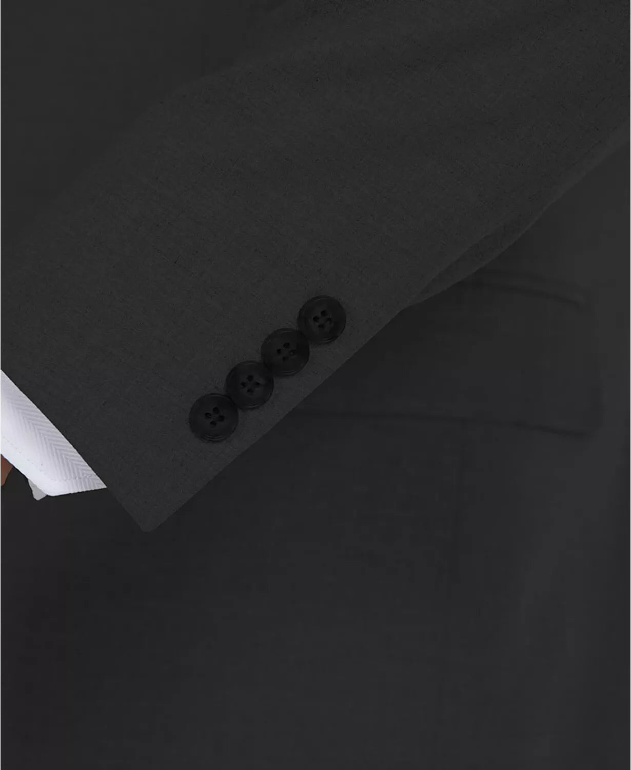 DKNY Men's Modern-Fit Stretch Suit Jacket Color Black Size 36R