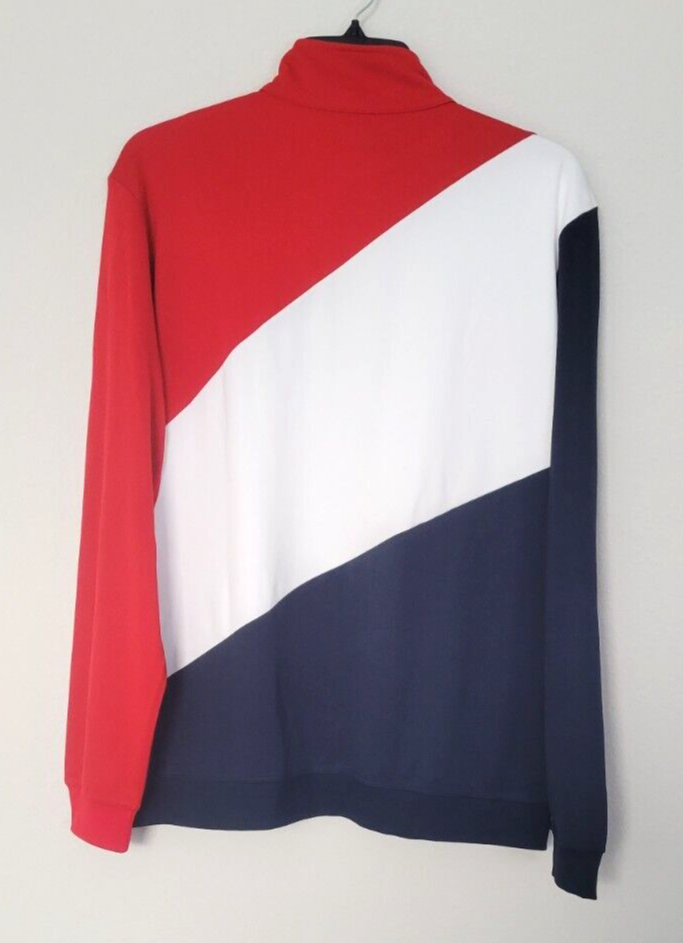 Ideology Men's Colorblock Full Zip Polyester Jacket Multicolor Size XL