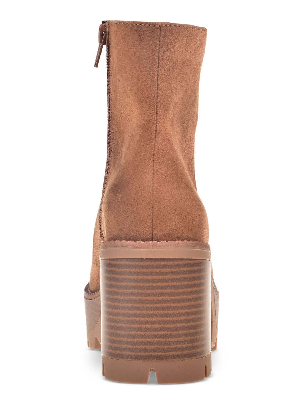 Wild Pair Women's Margoee Platform Booties Color Cognac Size 5.5M