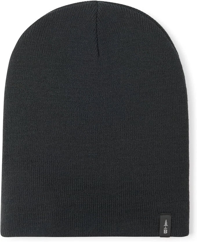 BASS OUTDOOR Men's Rib-Knit Beanie Black Beauty OS