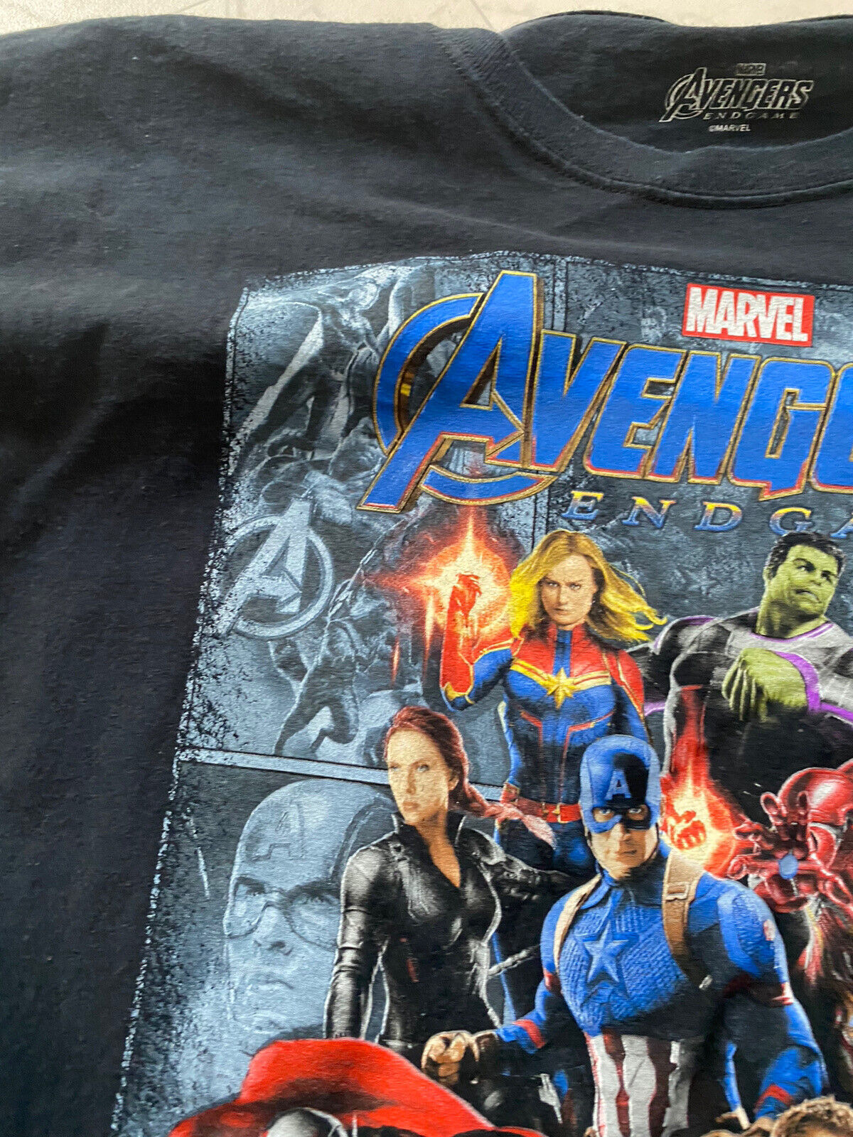 Fifth Sun Men's Marvel Avengers Endgame T-Shirt Color Black Size S