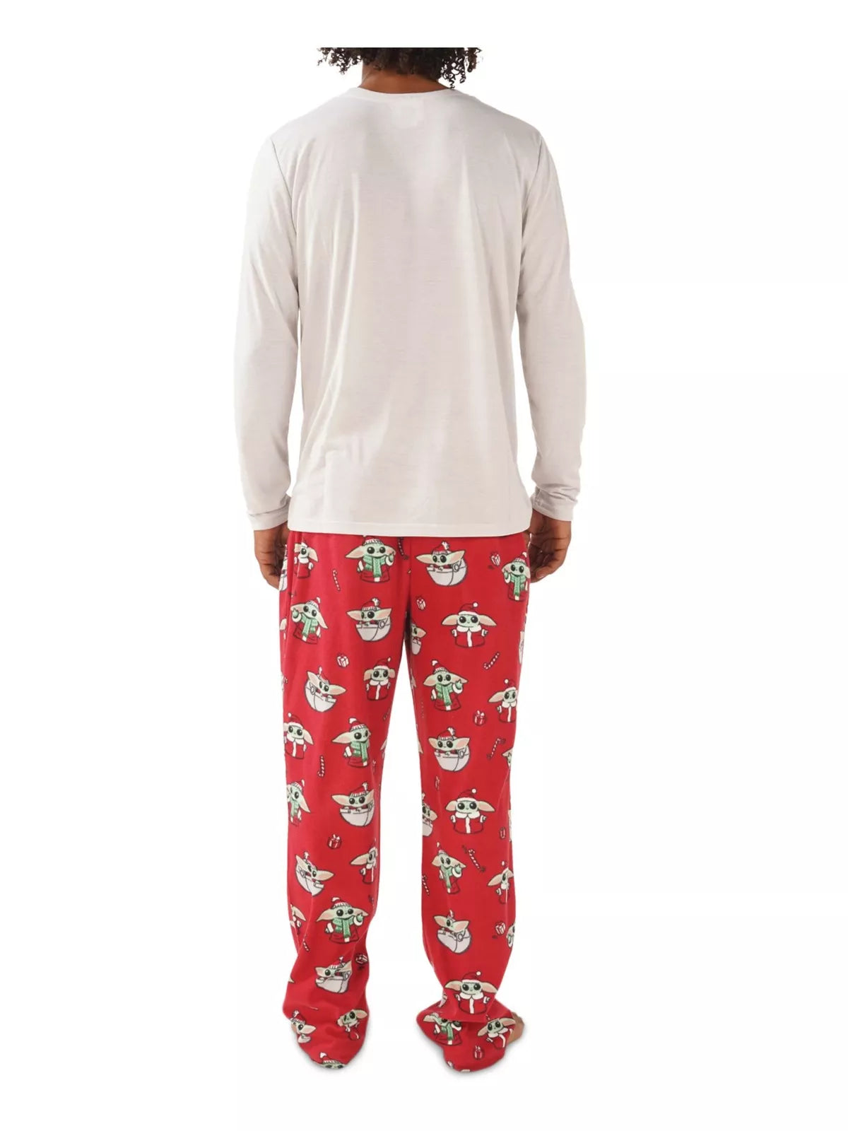 Munki Munki Men's Gorgu Holiday Pajama Set Color Red Size S