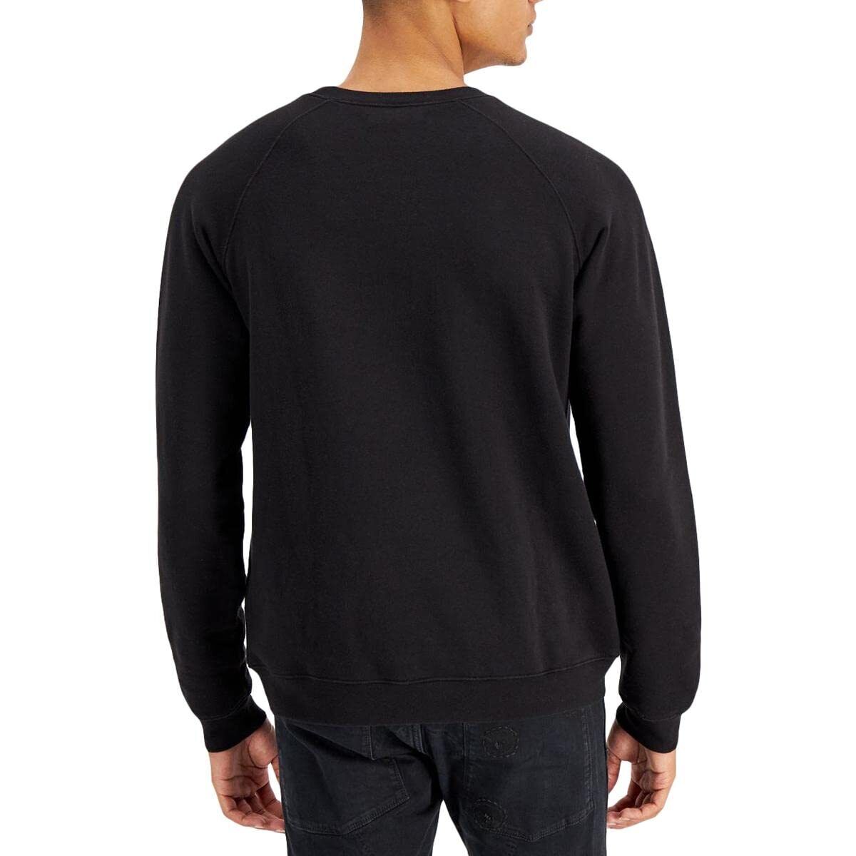 Heroes Motors Men's Long Sleeves Graphic Sweatshirt Color Black Size 2XL