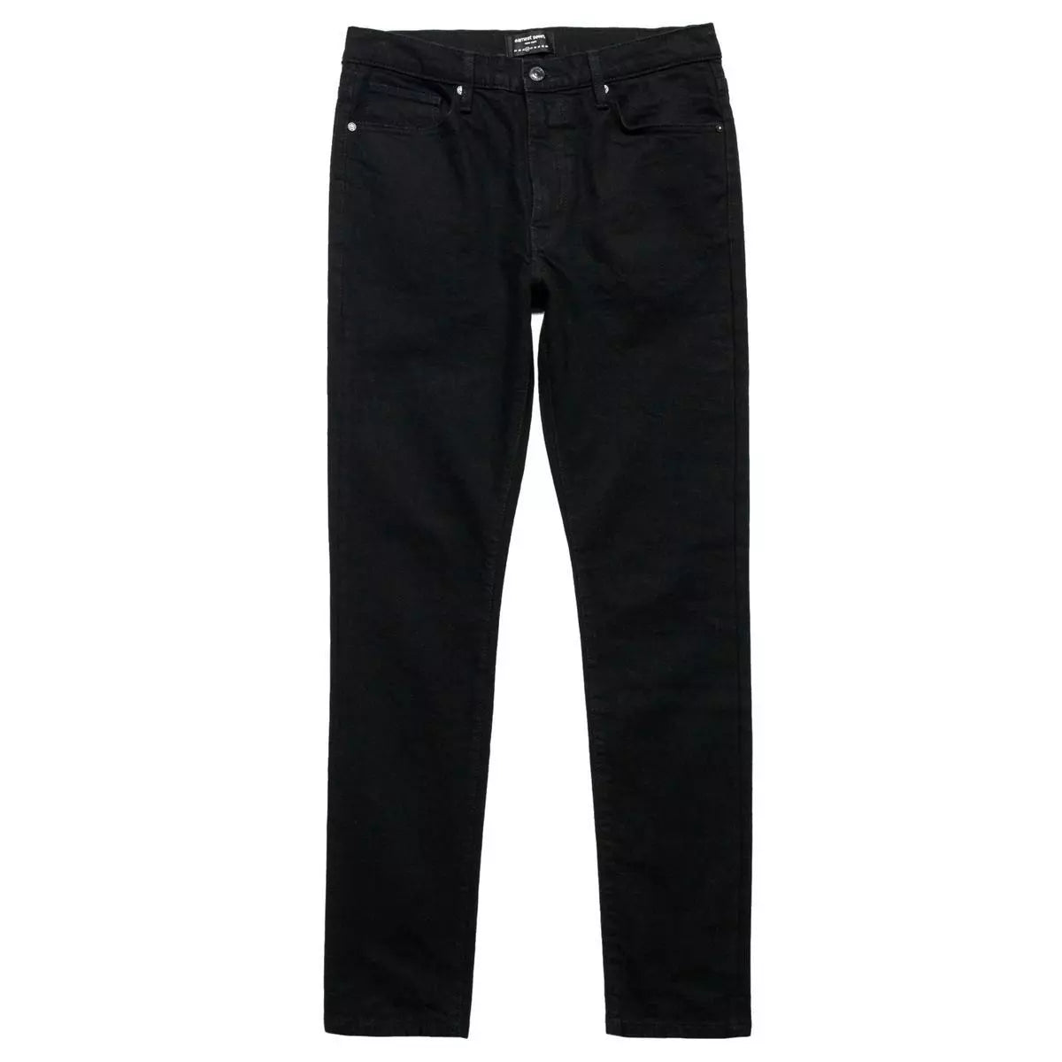 Earnest Sewn Men's Dean Denim Mid-Rise Skinny Jeans Color Black Size 38