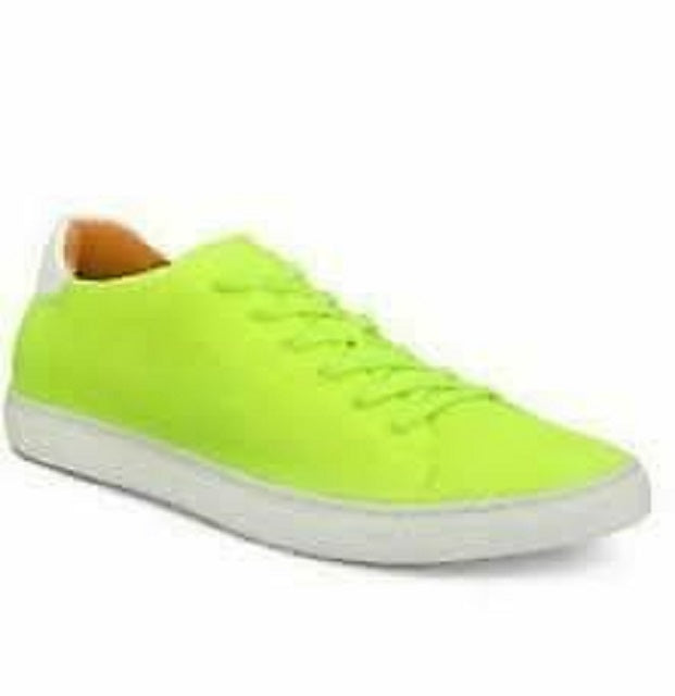 Bar III Men's Donnie Knit Lace-Up Sneakers Color Yellow Size 10.5M