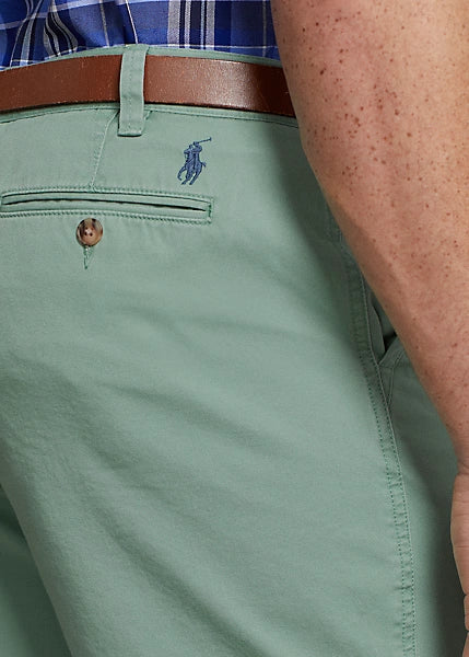 Polo Ralph Lauren Men's 10-Inch Relaxed Fit Twilight Chino Shorts Color Faded Mint Size 28