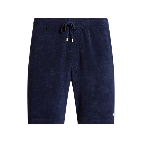 Polo Ralph Lauren Men's 7.75" Terry Drawstring Shorts Newport Navy Size M