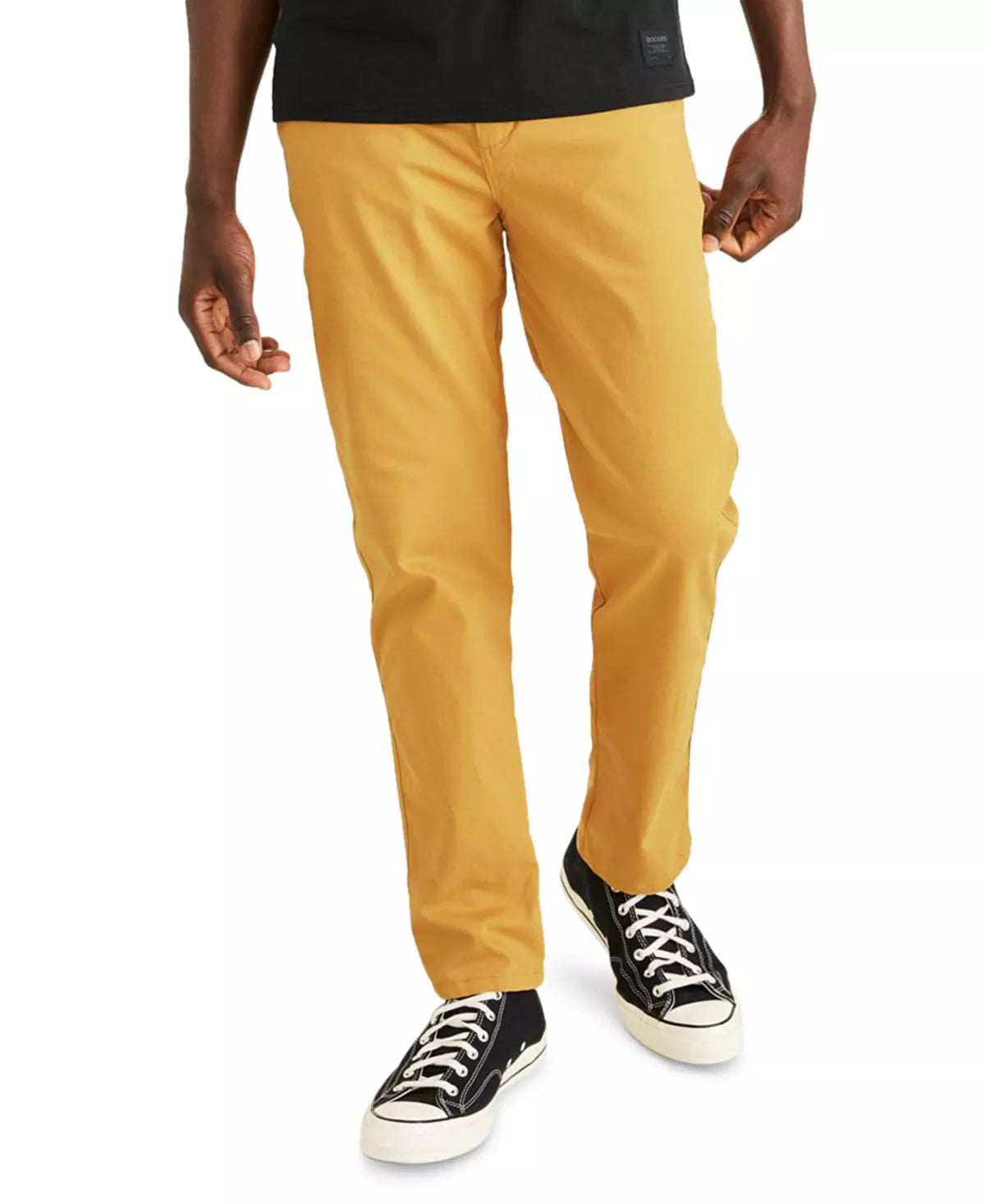 Dockers Men's Alpha Icon Chinos Color Narcissus Yellow W30xW30