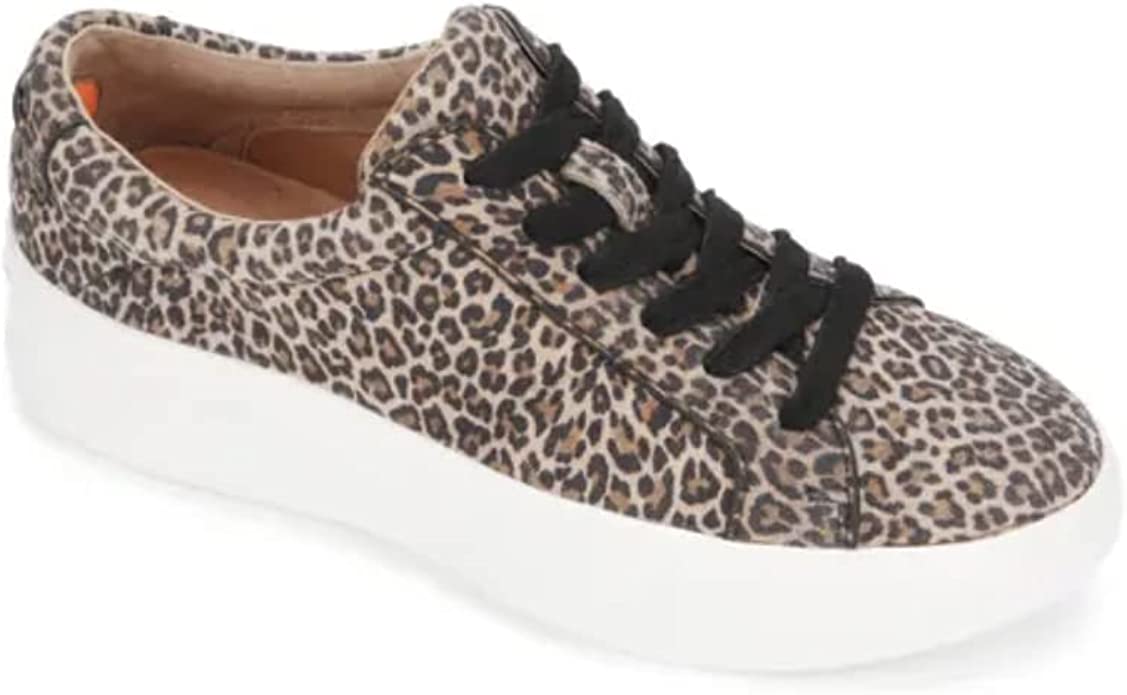 Gentle Souls by Kenneth Cole Women's Rosette Platform Sneakers Color Fossil Size 8M