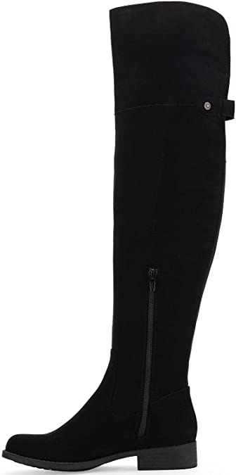 Sun + Stone Womens Allicce Over-The-Knee Boots Color Black Size 7.5M Wide Calf