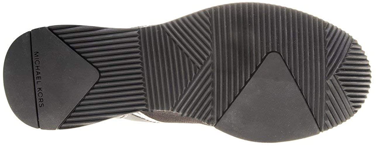 Michael Kors Women's Georgie Trainer Mesh Sneakers Color Black/White Size 10M