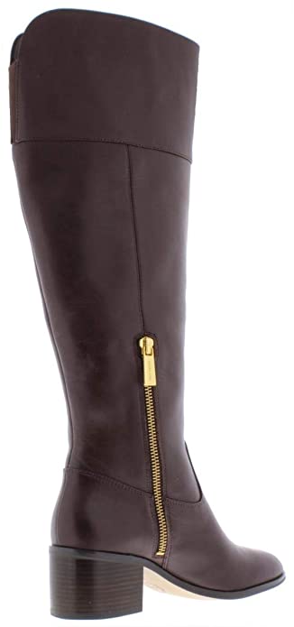 Michael Michael Kors Womens Dylyn Leather Knee High Riding Boots Size: 6M