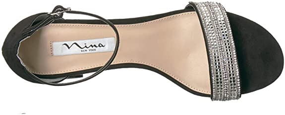 NINA Women's Elenora Dress Sandal Color New Navy Size 9.5M