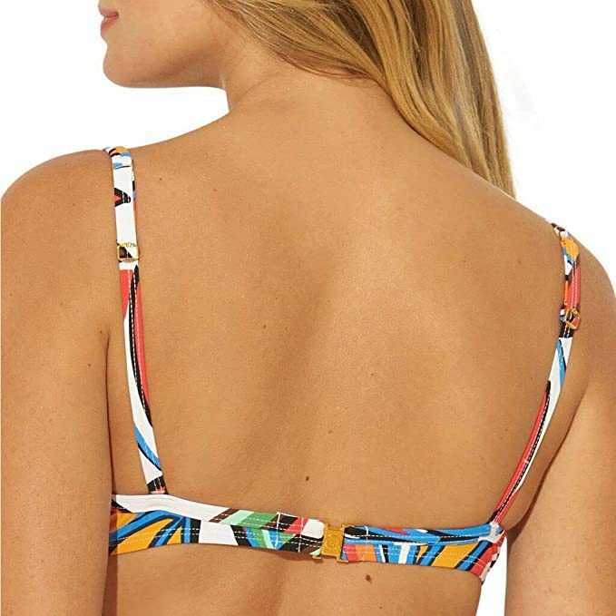Bleu Rod Beattie Womens Swimwear Lush Life Underwire Top Multicolor Size 10