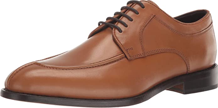 Anthony Veer Wallace Men’s Oxford Lace-up Split-Toe Dress Shoe Color Tan Size 8.5D