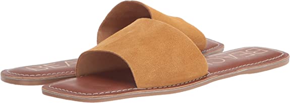 Matisse Beach by Matisse Womens Bali Slide Sandals Color Saffron Suede Size 8M