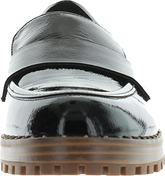 Vince Camuto Women's Golinda Lug-Sole Loafers Color Black Leather Size 10M