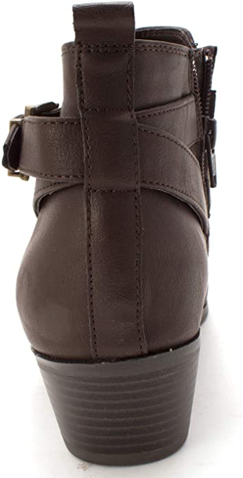 Style & Co. Womens Harperr Faux Leather Almond Toe Booties Size: 6M
