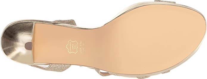 NINA Women's Nazima Open Toe Special Occasion Slingback Sandals Size: 7M