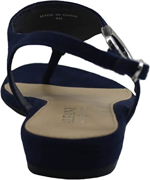 Alfani Women's Hayyden Solid Dressy Thong Sandals Color Navy