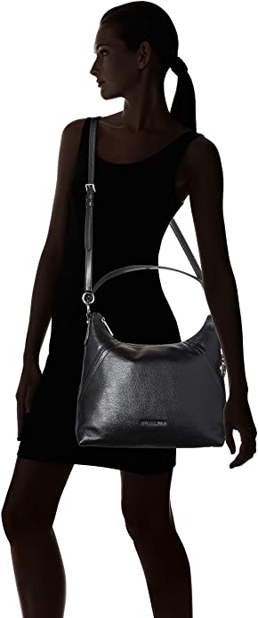 MICHAEL Michael Kors Aria Large Shoulder Color: Black