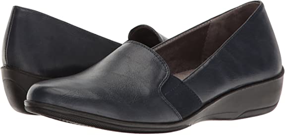 LifeStride Women's Isabelle Flats Color Lux Navy Size 6.5W