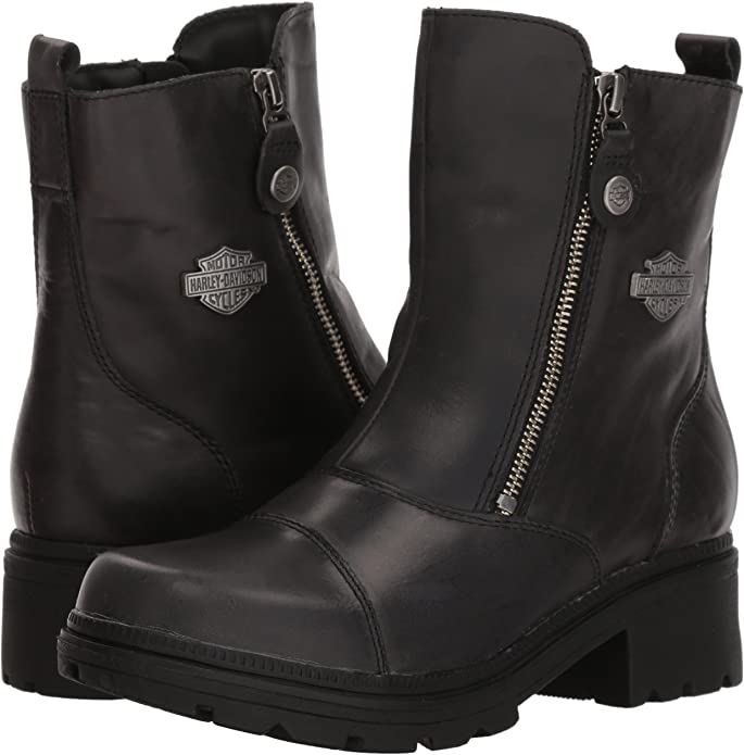 HARLEY-DAVIDSON FOOTWEAR Women's Amherst Motorcycle Boot Size: 6M