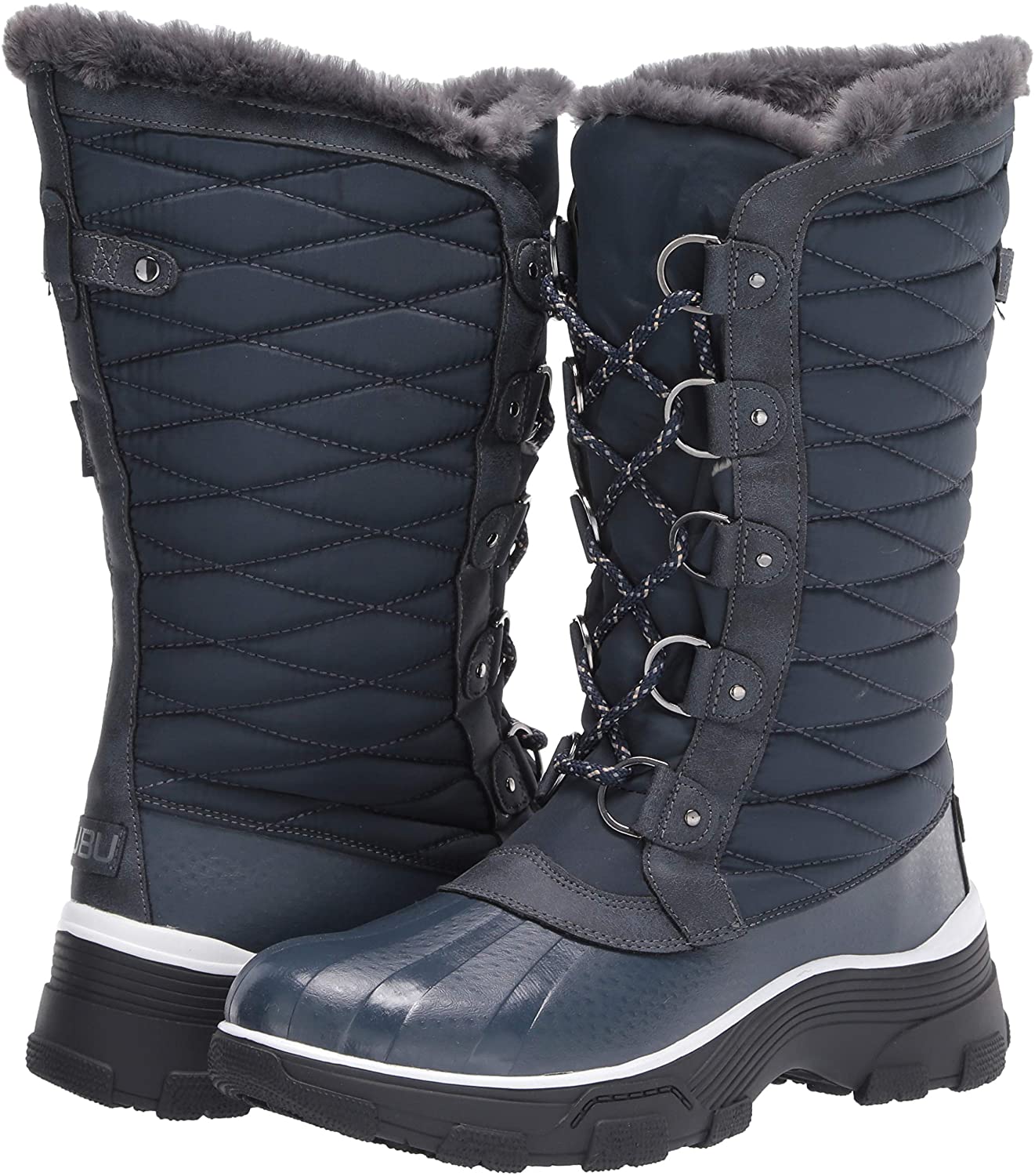 JBU by Jambu Women's Lorina Waterproof Winter Boot Color: Navy Size 6.5M