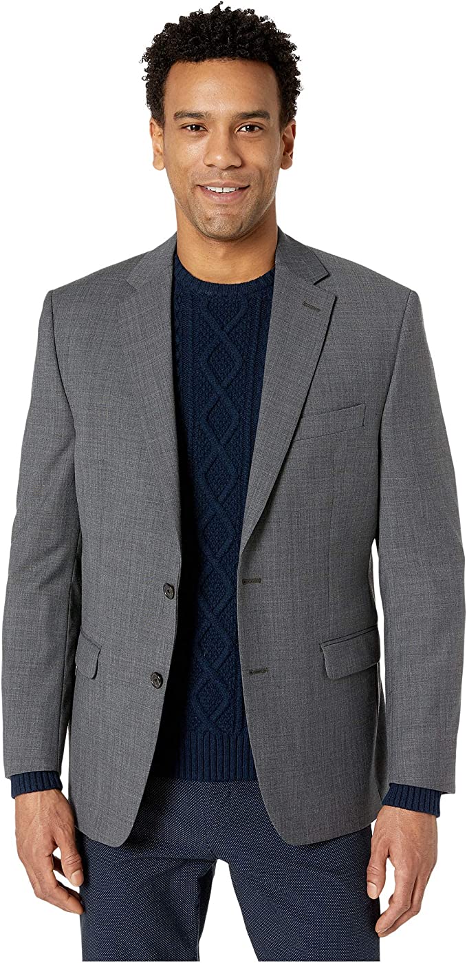 LAUREN RALPH LAUREN Lattimore Sharkskin Separates Suit Jacket Color Gray Size 46R