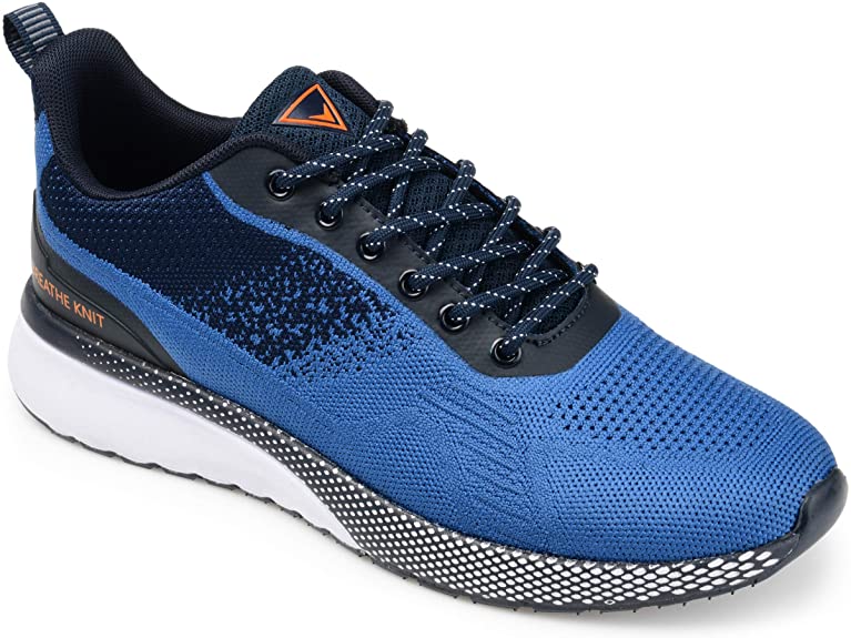 Vance Co. Spade Casual Knit Walking Sneaker Color Blue Size 11M