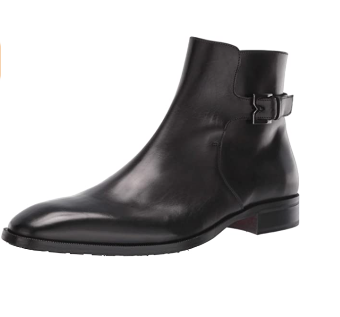 Bruno Magli Men's ANGIOLINI BUCKLE BOOT Color Black